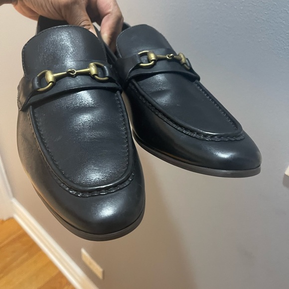 NWT Aldo Loafers shoes with horse-bit detail Black Sz 10.5 - Picture 8 of 15